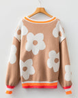 Scarlett Contrast Striped Baggy Sweater