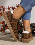 Emiliana Tab Patchwork Laceup Shoes