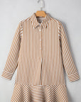 Yamileth Shirt Mini Dress Long Sleeve Top