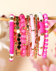 Dallas Beaded Elastic Bracelet Set