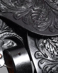 Western Horse Wade Saddle American Leather Ranch Roping Black