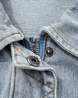 Sophia Zip Up Washed Jacket