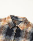 Everly Rounded Hem Plaid Shacket