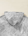 Camo Kangaroo Pocket Drop Shoulder Hoodie