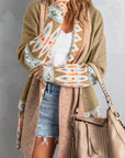Evelyn Open Front Knitted Cardigan