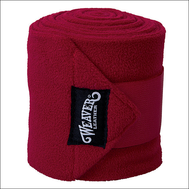 Red Weaver Western Tack Polo Horse Leg Wraps Set Of Four