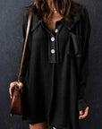 Nina Waffle Knit Long Sleeve Top