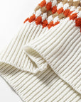 Jimena Patterned Drop Shoulder Sweater