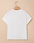 Party in the USA Cord Embroidered Graphic T-Shirt