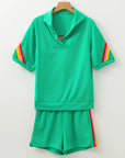 Anaya Collared Short Sleeve Top