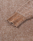 Solid Knit Open-Front Pocketed Cardigan