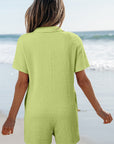Talia Short Sleeve Patched Shirt