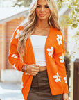 Olivia Open Front Loose Cardigan