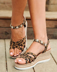 Lara Decor Strappy Wedge Sandals