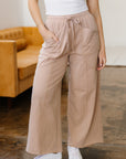 Elena Trim Wide Leg Pants