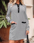 Lyra Long Sleeve Shirt Dress