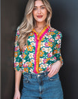 Meadow 3 4 Sleeve Blouse