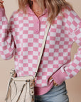 Thea Collar Drop Shoulder Sweater