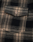 Meredith Double Flap Brushed Shacket