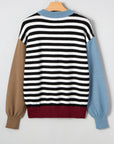 Julieta Colorblock Sleeve Chic Sweater