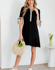 Mckenzie Sleeve Shift Mini Dress