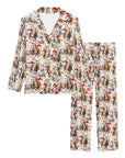 Baha Ranch Western Santa Christmas Women's Pajama Set