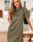 Gemma Sleeve Shift Mini Dress
