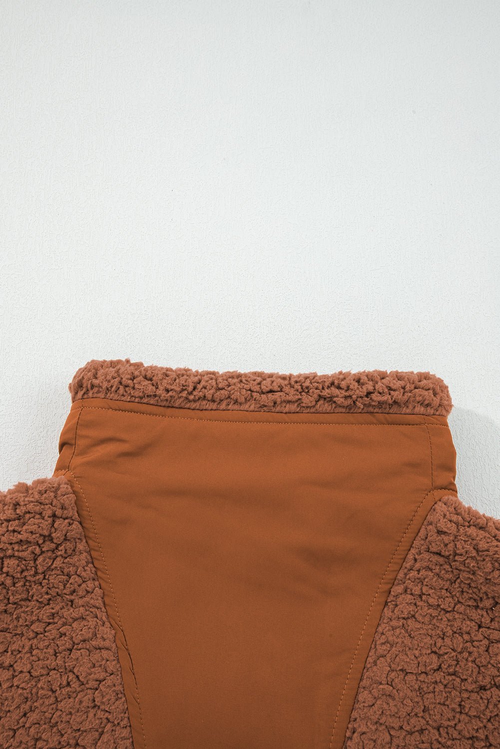 Evelyn Knot Side Plush Vest