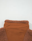 Evelyn Knot Side Plush Vest