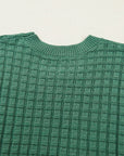 Birdie Textured Short Sleeve Sweater