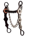 Hilason Western Horse Tack Stainless Steel Antique Brown Bit