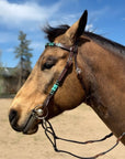 Twisted Leather Roping Rein