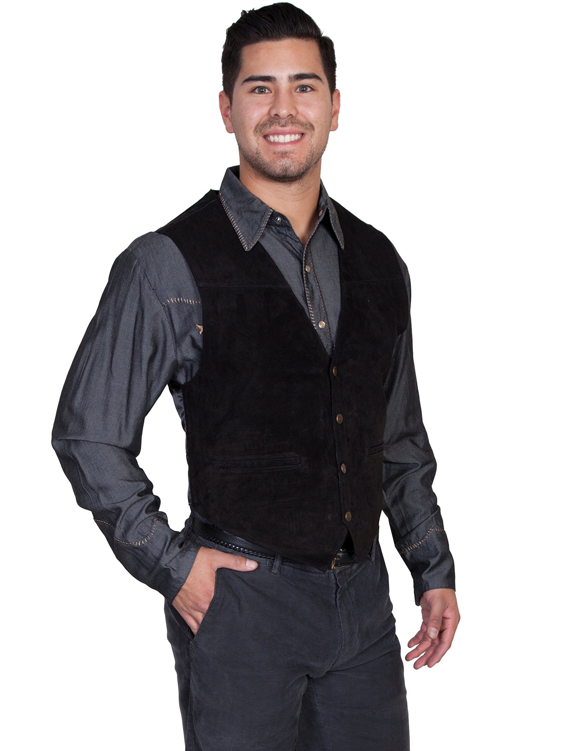 Satin Back Vest - 504