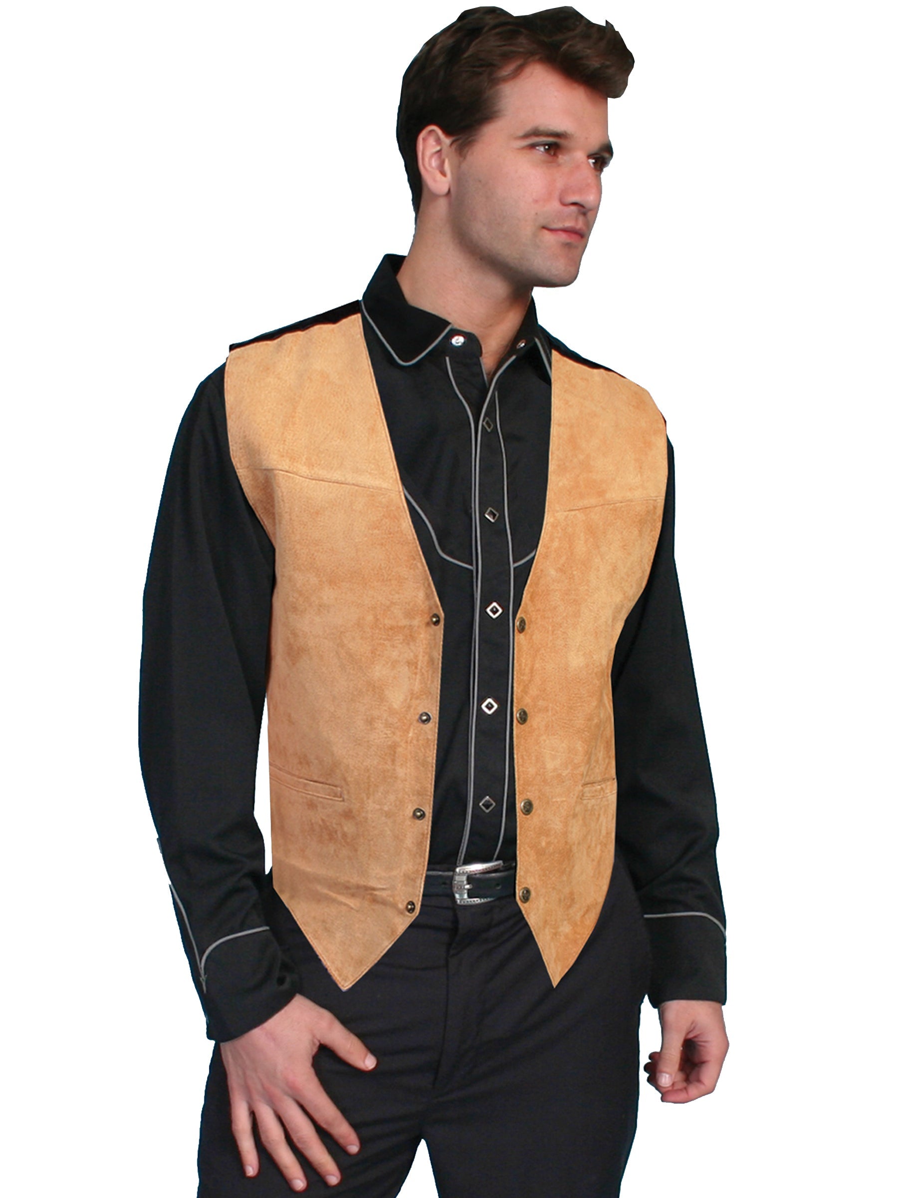 Satin Back Vest - 504