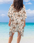 Baha Ranch Rodeo Cowboy Western Duster Kimono Coverup