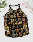 Baha Ranch Vintage Cowboy Collage Tank Top