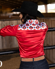 SPADES SATIN PERFORMANCE RODEO SHIRT