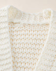 Oakley Shoulder Puff Sleeve Cardigan