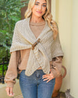 Edith Belt Triangle Shawl Scarf