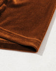 Josephine Puff Sleeve Velvet Top