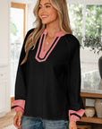 Siya Long Sleeve Blouse Long Sleeve Top