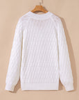 Emma Ribbed Edge Loose Sweater