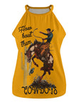 How Bout Them Cowboys Vintage Western Tank Top