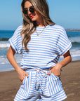 Madalyn Knitted Short Sleeve Top