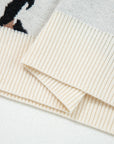Jocelyn Block Patchwork Sleeve Sweater