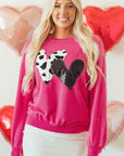 Whitley Heart Patch Graphic Sweatshirt