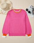 Anahi Drop Shoulder Knit Sweater