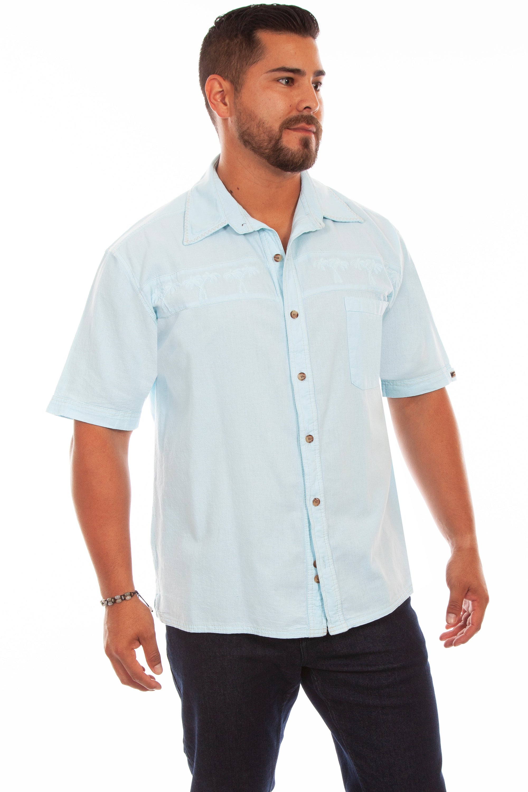 Palm Embroidery - 5202