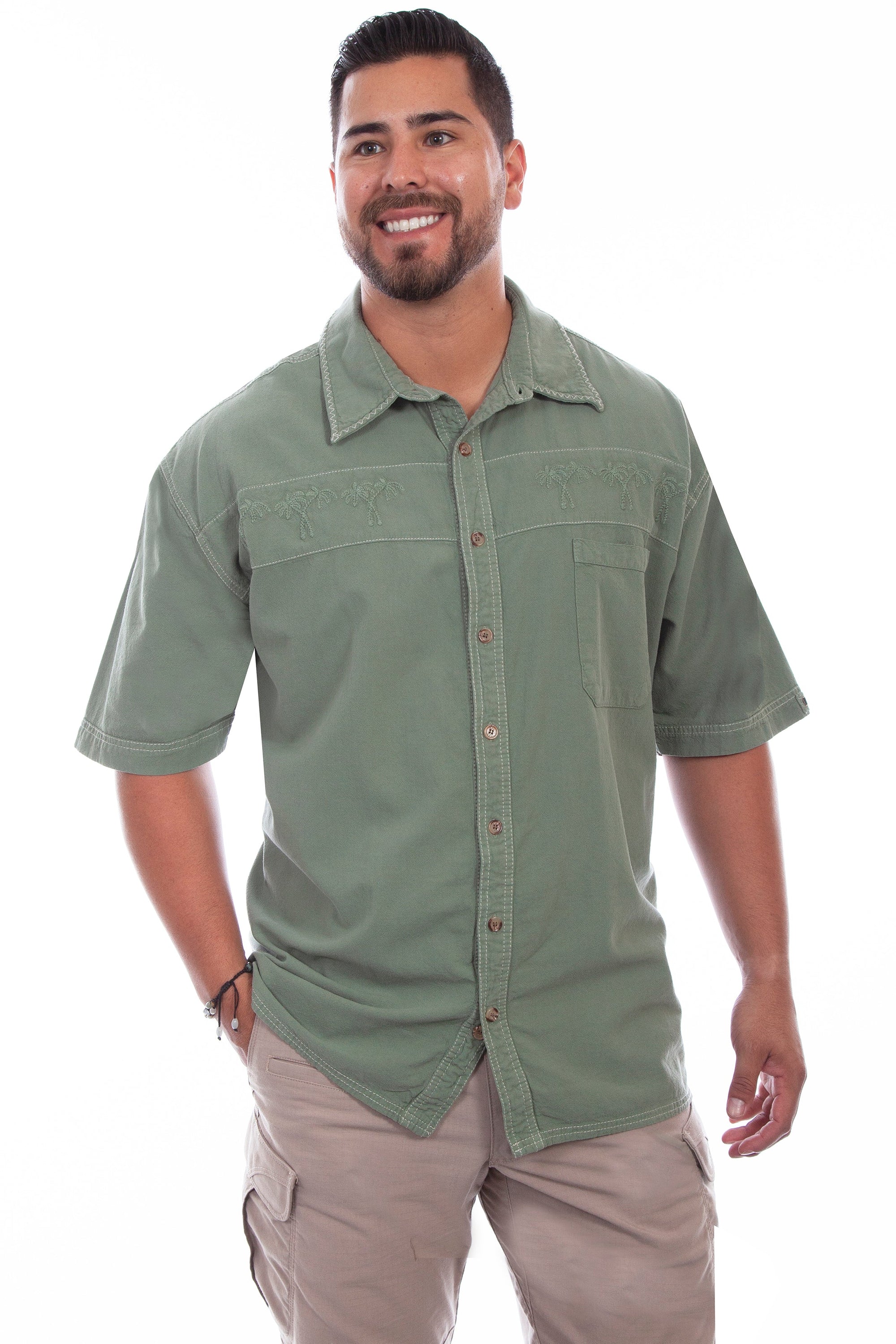 Palm Embroidery - 5202