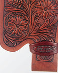 Hilason Leather Saddle Replacement Fender Pair With Hobble Strap Adult